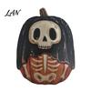 Decorative Wood Painting Art Halloween Wooden Ornaments, Distressed Pumpkin/Cat Decorations, Desktop & Wall Durable Tabletop Decors for Autumn Harvest