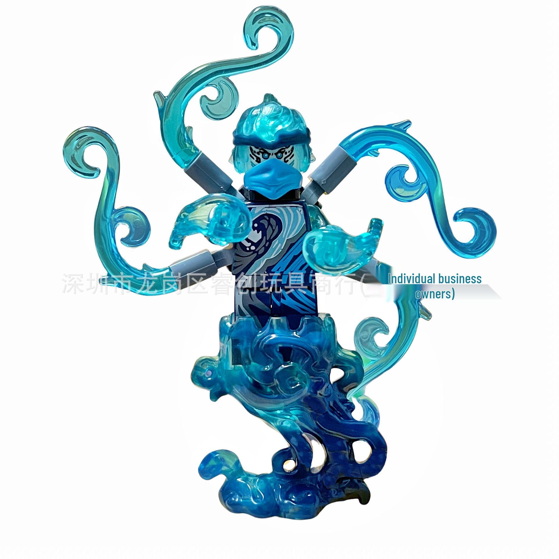Ninja Marine Burst Niya Mini Building Blocks Toy