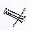 Black Basic Hairpin Hair Clip Head Crew Accessory