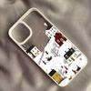 Christmas Town Healing Art Print Phone Case for iPhone 17 16 15 14 13 12 11 Series Pro Max Plus Double Layer Protection