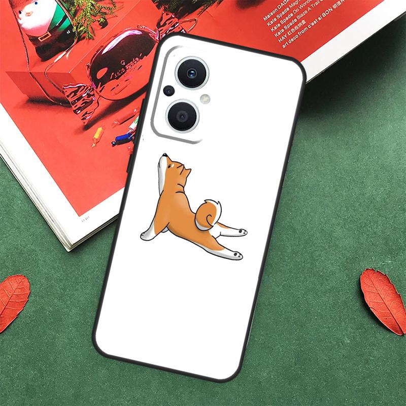 Cute Kawaii Shiba Inu Case For OPPO Reno 14 13 12 11 10 Pro 14F 13F 12F 11F 8 7 Lite OPPO Find X9 X8 X6 Pro Cover