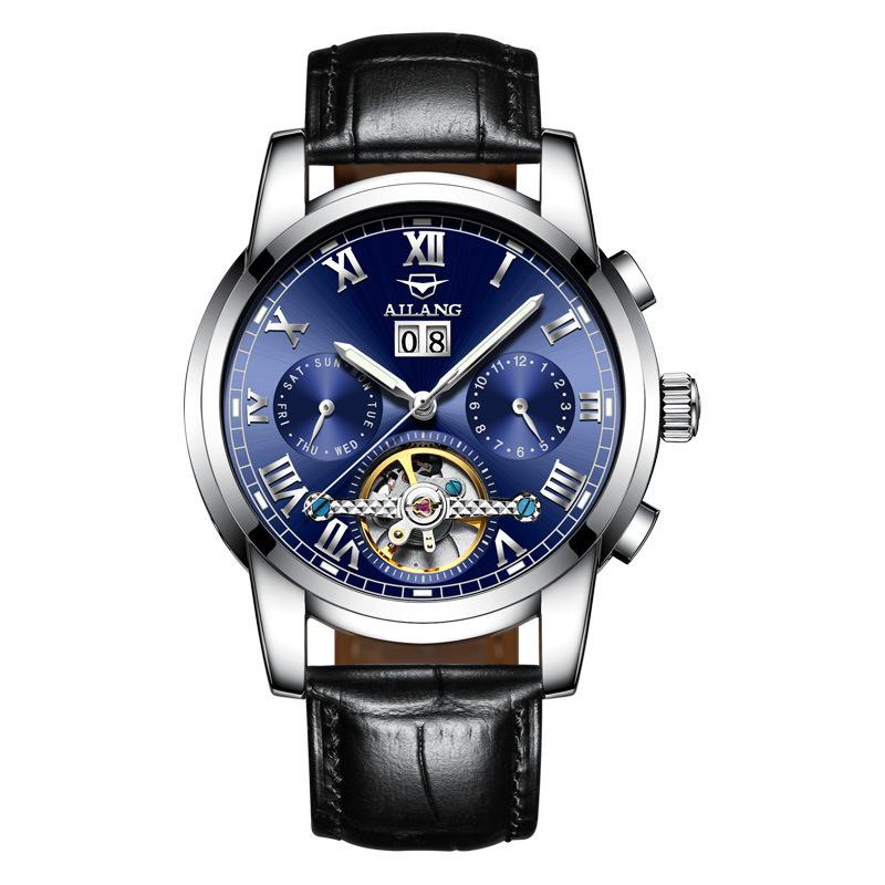 AILANG Vollautomatische mechanische Herrenuhr, wasserdichte Multifunktions-Herrenuhr