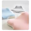 Memory Foam Prone Sleeping Pillow Neck Support Comfortable Stomach Sleeper Cushion Breathable Ice Silk Cover