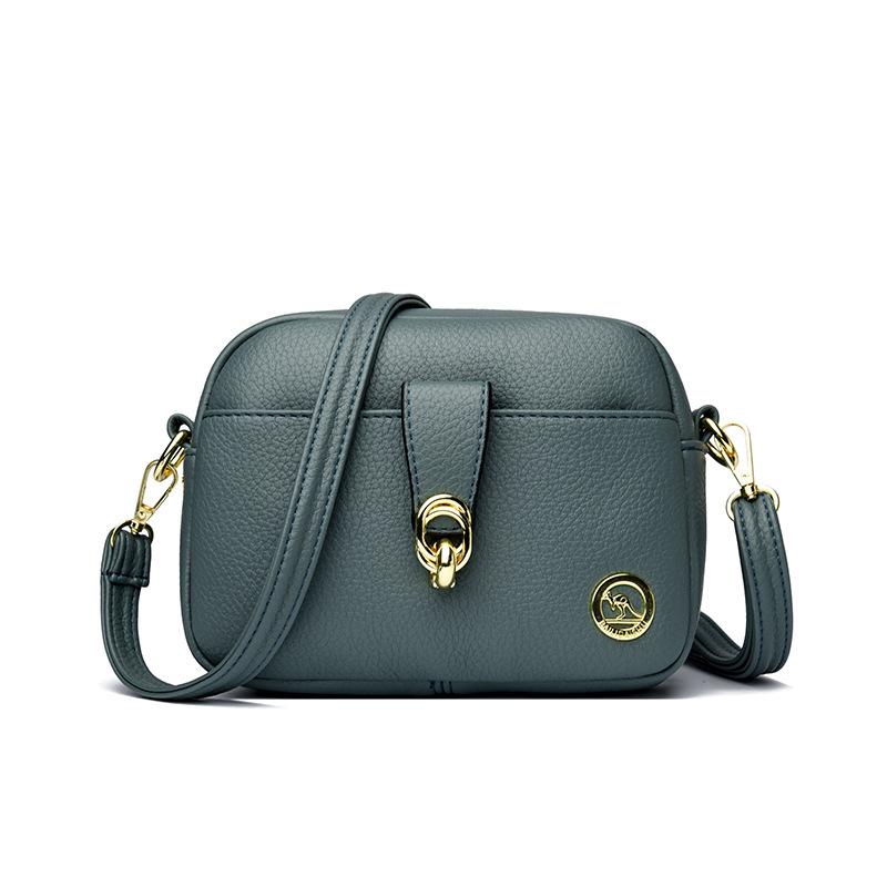 Fashionable Small Square Bag with A Versatile Head and A Single-shoulder Crossbody