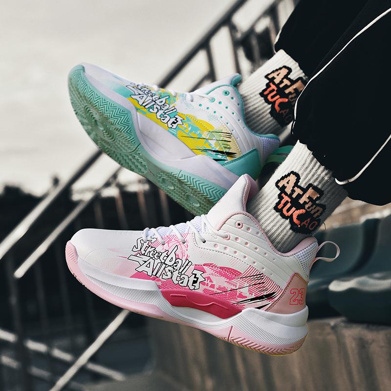 

Кроссовки новые для больших детей, учеников начальной и средней школы, настоящие боевые цементные тренировочные баскетбольные кроссовки, ботинки, кроссовки для бега среди молодежи 45