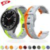 Sportowy Silikonowy Pasek do Samsung Galaxy Watch 6 Classic 47mm 43mm/7 6 5 4 44mm 40mm Opaska na Nadgarstek do Samsung Watch 5 Pro 45mm Pasek