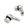 2PCS 90 Degree Angle Motorcycle Rim Tire Wheels Spare Parts Valve Elbow Motorbike Wheel Tire Tubeless Valve Stems Rim Wheel Part