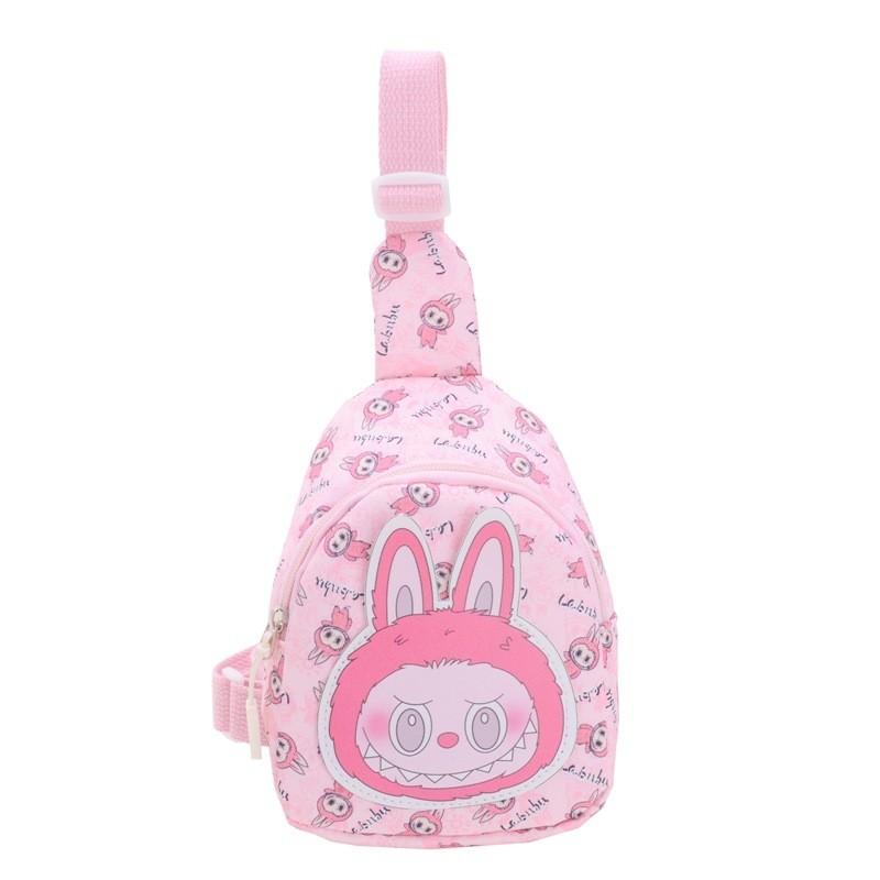 Crossbody Shoulder Printed Chest Bag Children Cartoon Travel Outdoor