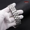 Massives Edelstahl-Uhrenarmband für Tissot Qualität Schmetterlingsverschluss Armband Gebogenes/Flaches Metallarmband 12/14/16/18/19/20/21/22mm