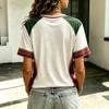 Women's Mexican Graphic Print Short Sleeve T-Shirt Neck Cotton Top