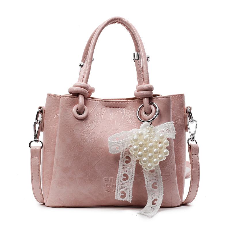 New Portable Bucket Bag Women's Casual Versatile Shoulder Messenger Bag