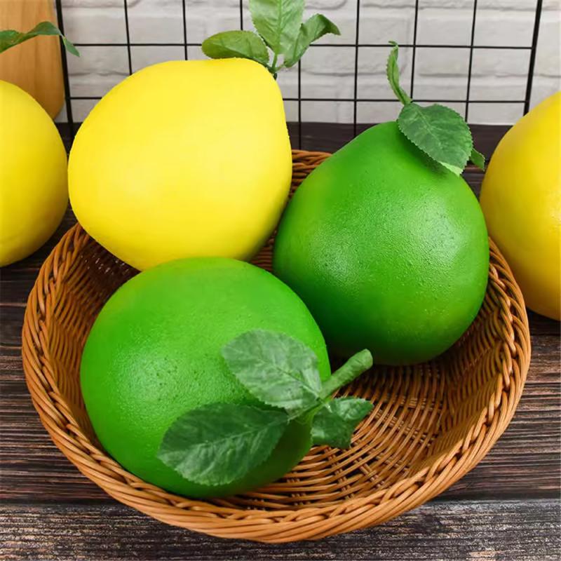 Modelli di Frutta Finta Simulazione Oggetti di Scena Decorazione Casa Hotel Ristorante Negozio Frutto del Pane Pompelmo Pomelo Frutta Artificiale
