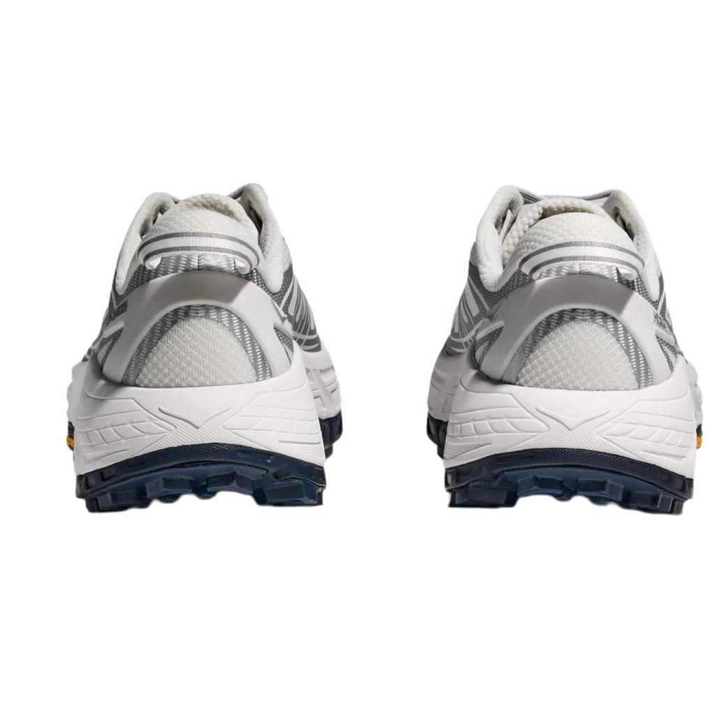 HOKA One One Mafate Speed 2 Textile, Synthetic Leather Breathable Low Top Casual Running Shoes Unisex Star Moon White 1126851-WSLV