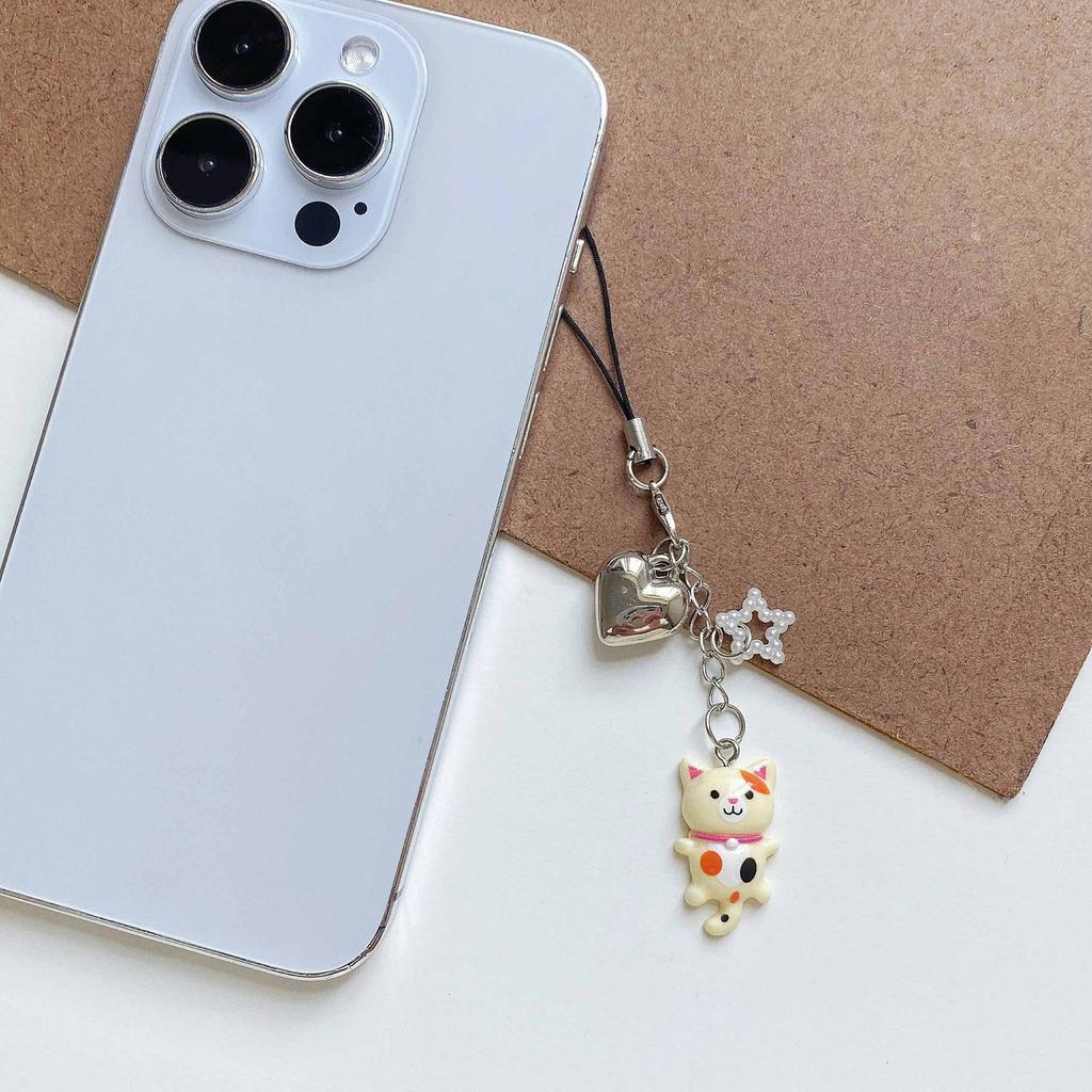 Multifunctional Beaded Cats Keychain Handmade Lovely Animal Bag Pendant Fashion Accessory for Trendy Look Daily Use