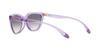 Sunglasses AX4130SU SHINY TRANSPARENT PURPLE GRADIENT BLUE Lens 56 [Armani Exchange] Frame/CLEAR