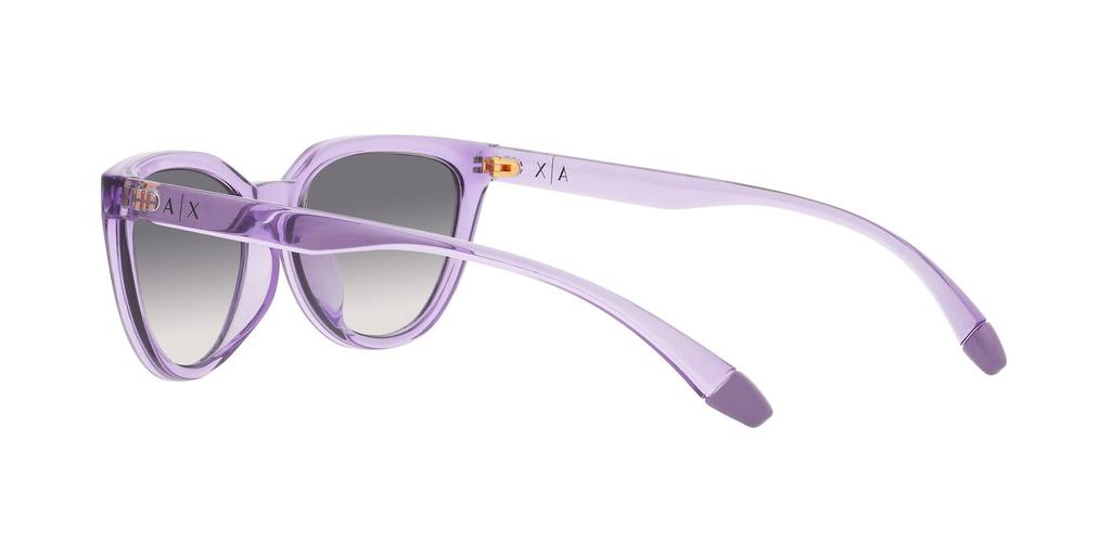 Sunglasses AX4130SU SHINY TRANSPARENT PURPLE GRADIENT BLUE Lens 56 [Armani Exchange] Frame/CLEAR
