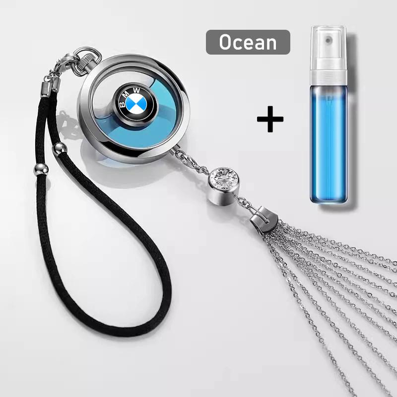 Car Perfume Pendant Hanging Diffuser Car Rearview Mirror Hanging Air Freshener for BMW Performance E46 Auto Interior Decoration