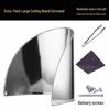 Stainless Steel Anti-Splash Cutting Board Baffle