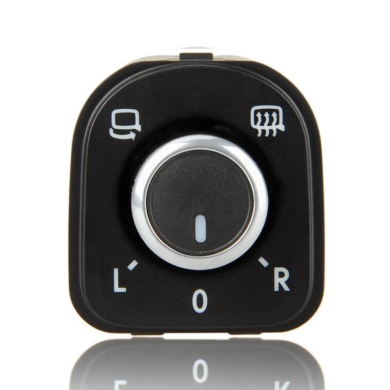 Geetha Chrome Heat Control Mirror Switch for VW Golf  MK5 MK6 Jetta Rabbit Tiguan CC Passat B6 B7 2006-2012 5ND959565A 5K0959565
