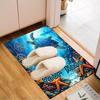 1PC Custom Name Ocean Adventure Journey Theme Floor Mat Ideal for Living Room, Game Rooms, Office, Bedroom,Floor Mat Playful Design