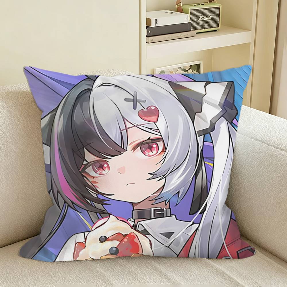 Goth Lacrimosa Game NTE Square Sofa Pillow Cover Solid Color Living Room Home Decor Cushion Case