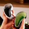 BRMolecular Gastronomy Tableware Appetizer Plate Sashimi Sushi Plate Creative Oyster Shaped Ceramic Dessert Plate Dip Sauce PlatesEY