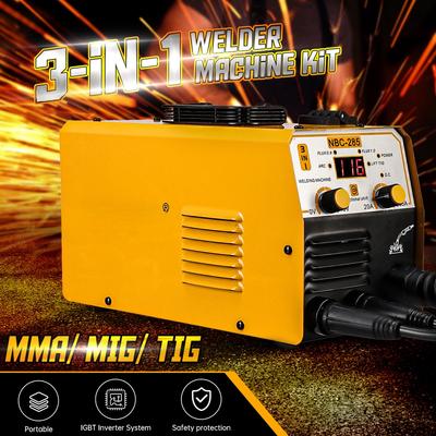 Saldatrice Intelligente Portatile 3-in-1 Saldatore MMA Saldatrice TIG Saldatrice Elettrica MIG ARC TIG 220V