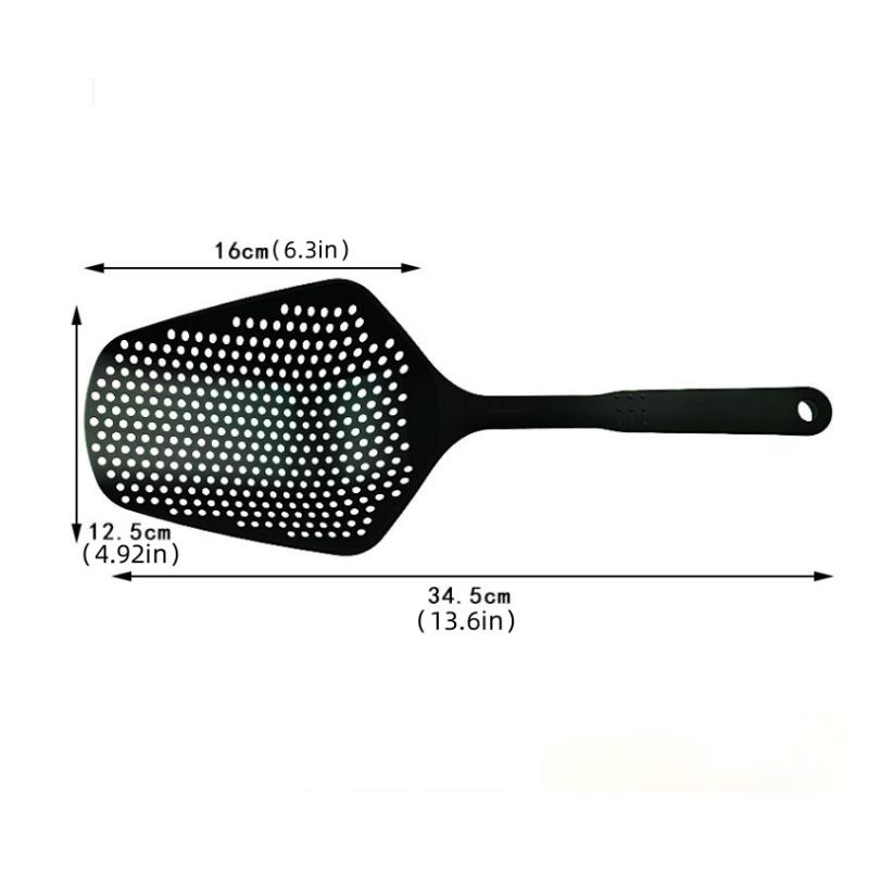 1pc Creative Cooking Spatula Food Strainer Spoon Drain Gadget Strainer Home Kitchen Accessories