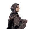Gradient Chiffon Scarf Lightweight Breathable Wrap Shawl Women UV Protection Head Cover