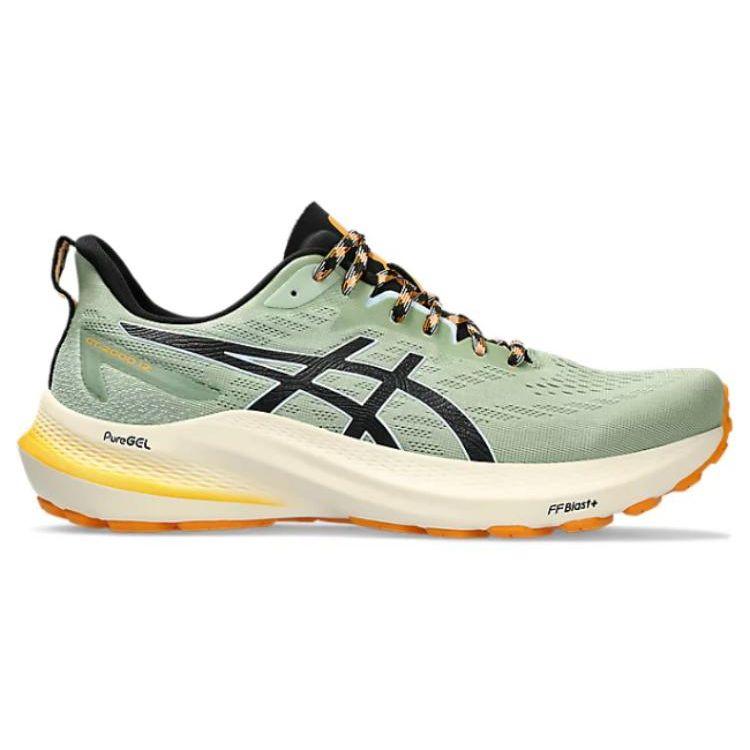 Asics GT 2000 12 TR Nature Bathing - Zelená Žlutá Pánské Běžecké Boty 1011B775-250
