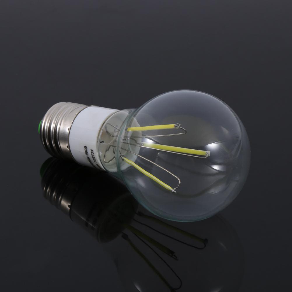 E27 12V 3W 4W 6W Cool Warm White COB LED Filament Bulb 360 Degree NOn Dimmable Light New