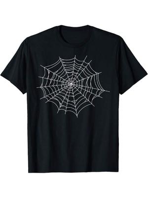 Spinnennetz Spinnweben Halloween Kostüm T-Shirt