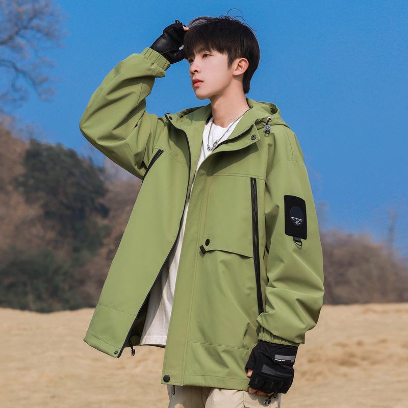 

Мужская ветрозащитная куртка Bird s - Весенне-осенний костюм для альпинизма M