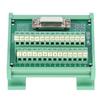 Terminal Block PCB Material Copper Base 0.8A Pin 0.2Nm Torsion Printed Labels Female Distribution Module DC 60V