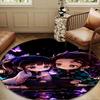 Dark Fantasy Heroes De-mon Round mat Home Decor, Chair rug For livingroom,Bedroom, doormat home decor Birthday Gift Christmas Gifts