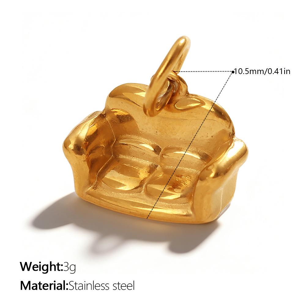 Personalized Creative Diamond-Encrusted Hollow Love Pendant Mix And Match Texture Teapot Teacup Shape Jewelry Accessories