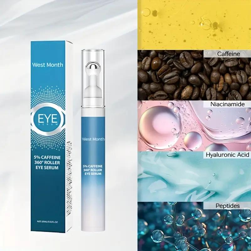 Crema hidratante para ojos, antiojeras, arrugas e hinchazón. Tratamiento hidratante antiedad para ojos.