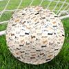 1pc Cats Cream Background Size 5 Soccer Ball Professional Match Training Football Indoor &Outdoor Sports Ball Lightweight Durable C6519