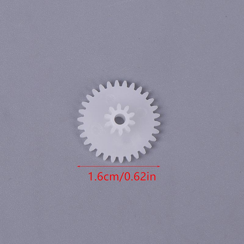 20 sztuk plastikowych kół zębatych 30 zębów, Model 30102B Redukcyjne ślimakowe koła zębate do samochodu RC, robota, silnika, modelu DIY, części zamienne