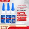 401 Quick-Drying Adhesive for Plastic, Metal, Ceramic & Shoes - Instant 460 Glue