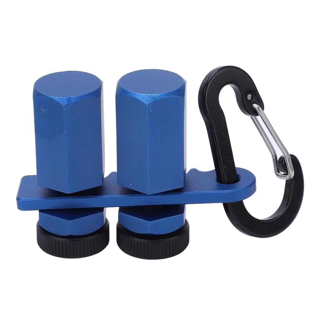 Stair Gauge Aluminum Alloy Hex Flat Gauge with Thumb Screw for Framing Square and Rafter