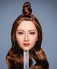 Scale Action Figure YMTOYS Long Brown Beautiful Asian College Student and Outfit Not [TOYBARJAPAN] 1/6 Head, YMT042B, Pure, Hair, (Body Included)