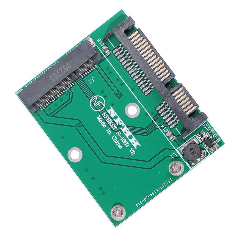 Standard Msata Ssd To 2.5 Inch Sata Adapter Converter Card Board Laptop Desktop