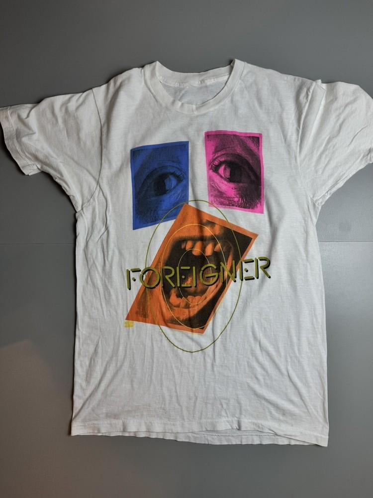 Vintage Foreigner Reunion Tour T-shirt S to 5XL NZ143 FREE SHIPPING Unisex T-Shirt M