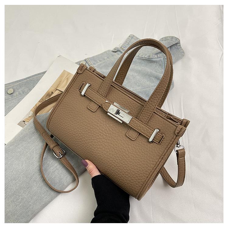 Женская сумка через плечо на одно плечо - Стильная сумка-тоут Kelly хаки