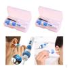 2x Electric Ear Vacuum Cleaner Wax Dirt Fluid Remover