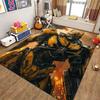 Bumblebee Battle Armor Rectangular Rug Durable Easyclean Carpet For Hallway Balcony Study Home Party Decor Halloween Gift
