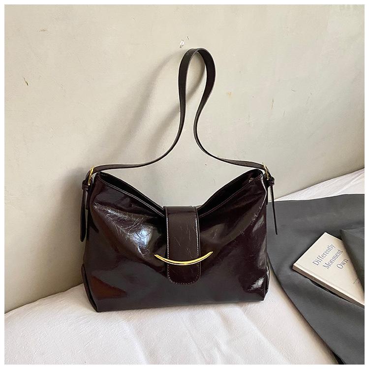 Koreańska wersja niszowej modnej torby typu tote damska duża pojemność torba pod pachę 2025 jesień nowa wysokiej wartości torba na ramię typu tote