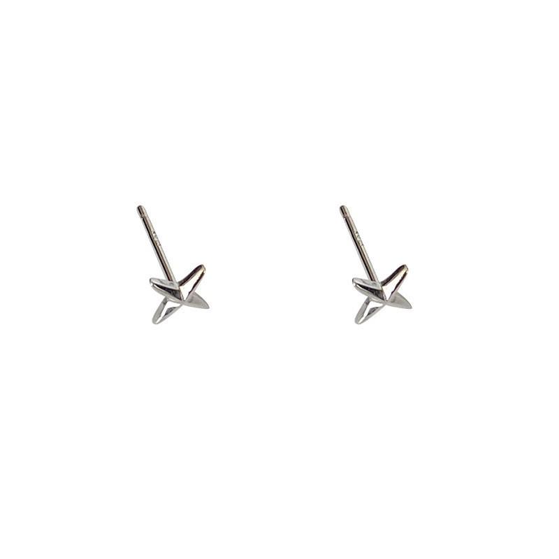 

Мужские и женские серьги-пусеты в виде креста со звездой и гексаграммой: Простые, Универсальные, Эмоциональные Украшения для Ушей для Пар