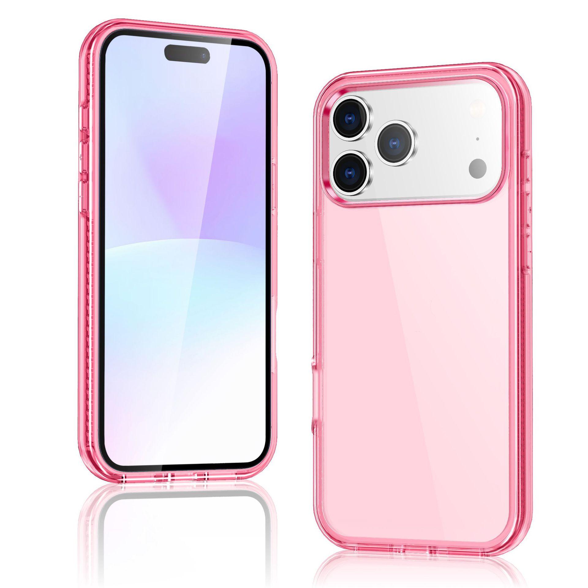 

New for IPhone 17 Thickened Anti-fall Mobile Phone Case for IPhone 17 All-inclusive TPU+PC Mobile Phone Case Protective Cover IP17 Pro Max